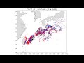 軽石漂流シミュレーション: 全体 (2021年12月17日更新)