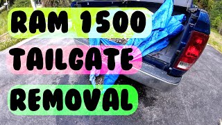 2009 Ram 1500 Tailgate Removal