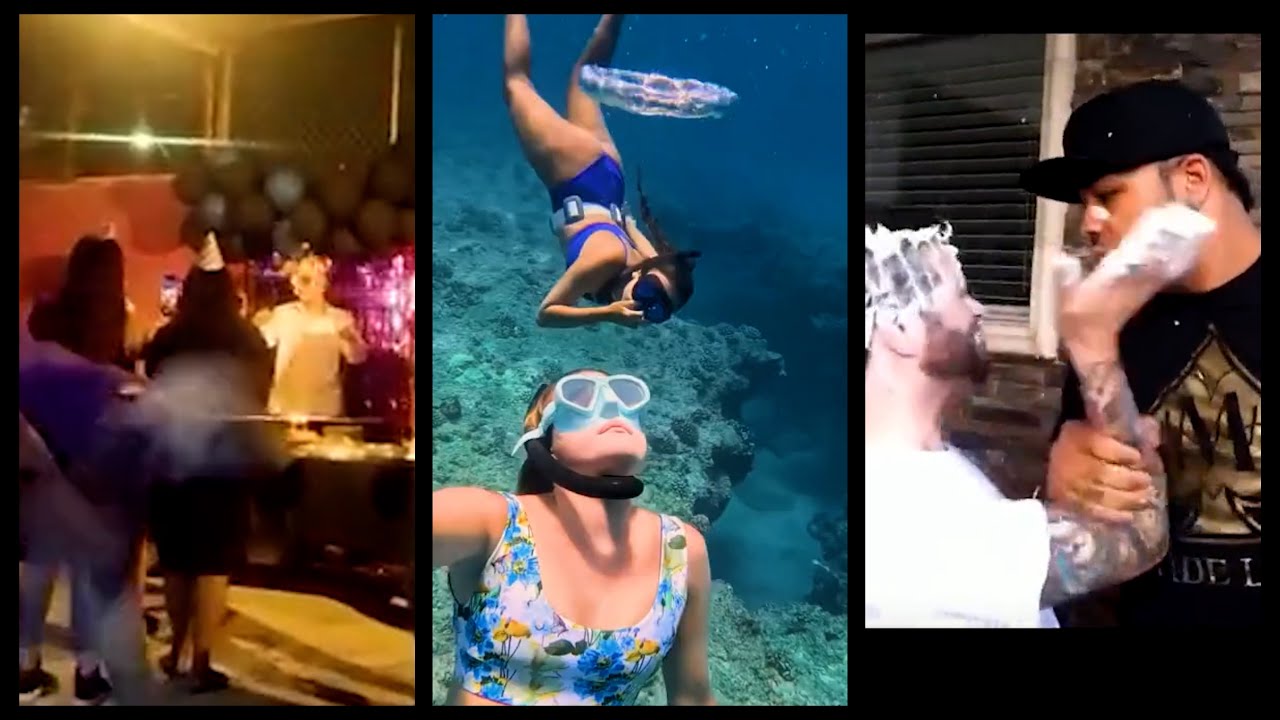 Gets a surprise pie in the face for his birthday | INTERNET VIRAL CLIPS