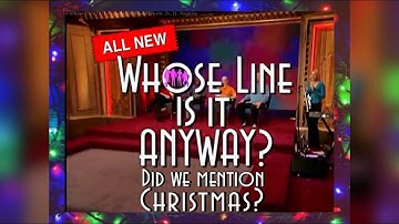 Did we mention Christmas? - Whose Line Is It Anyway?
