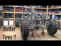 Putting Better Tires on the Mini 4X4 Rock Crawler Build - Part 11