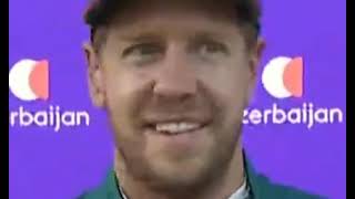 F1 2021 Azerbaijan GP Sebastian Vettel - Post Race Interview