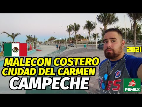 MALECON TURISTICO DE UNA CIUDAD PETROLERA EN MEXICO