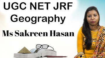 UGC NET JRF Geography cleared by Sakreen Hasan -  Strategy for Paper 1 and Paper 2 UGC NET
