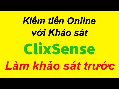 Cách làm khảo sát với web kiếm tiền khảo sát trực tuyến ClixSense | So Easy | DC11mmo | Thủ thuật kiếm tiền Online 1 hqdefault