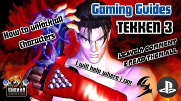 Tekken 3: How to unlock all characters!
