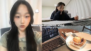 *realistic* week in my life // seoul vlog, cram-studying, korean student