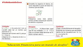 Criptogramas de adicion y sustraccion 3er grado Miss Bellci
