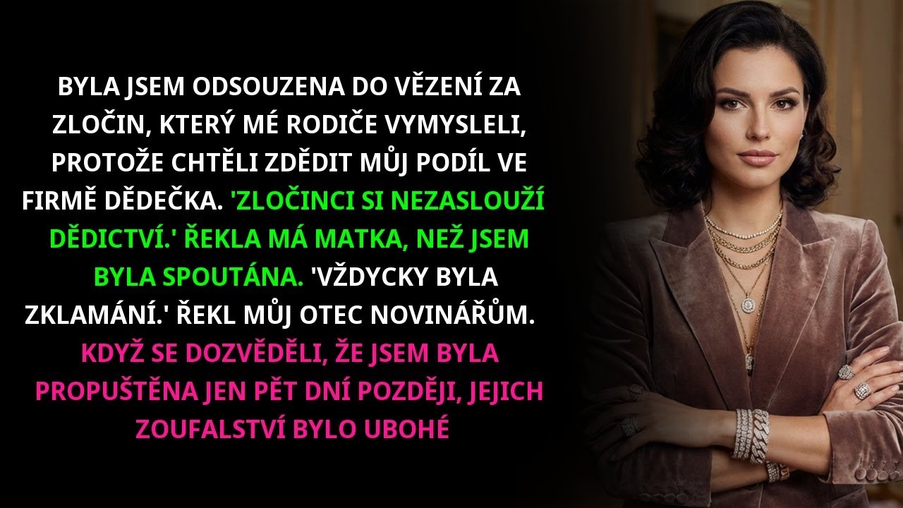 Rodiče mě poslali do vězení kvůli lži, dokud jsem nevyšla bohatá... Prosili o odpuštění