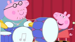 Daddy Pig Plays The Drums!  | @PeppaPigOfficial