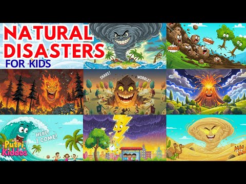 Learn ALL About Natural Disasters! | Earth Science Compilation For Kids | 🌪️🌋🌊 Educational video