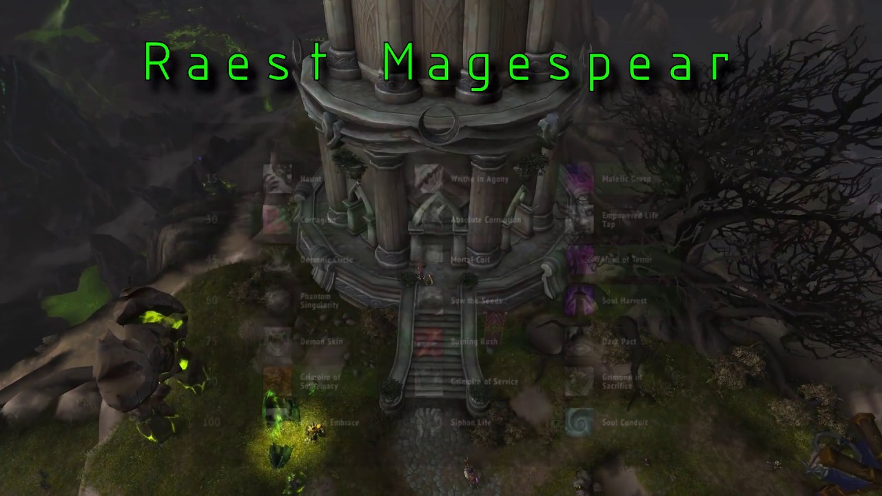 warlock mage tower affliction cheese warlock mage tower affliction cheese