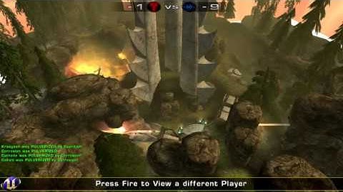 Unreal Tournament 2004 - Letting 32 Godlike Bots Armed With Redeemers Play TDM on Antalus