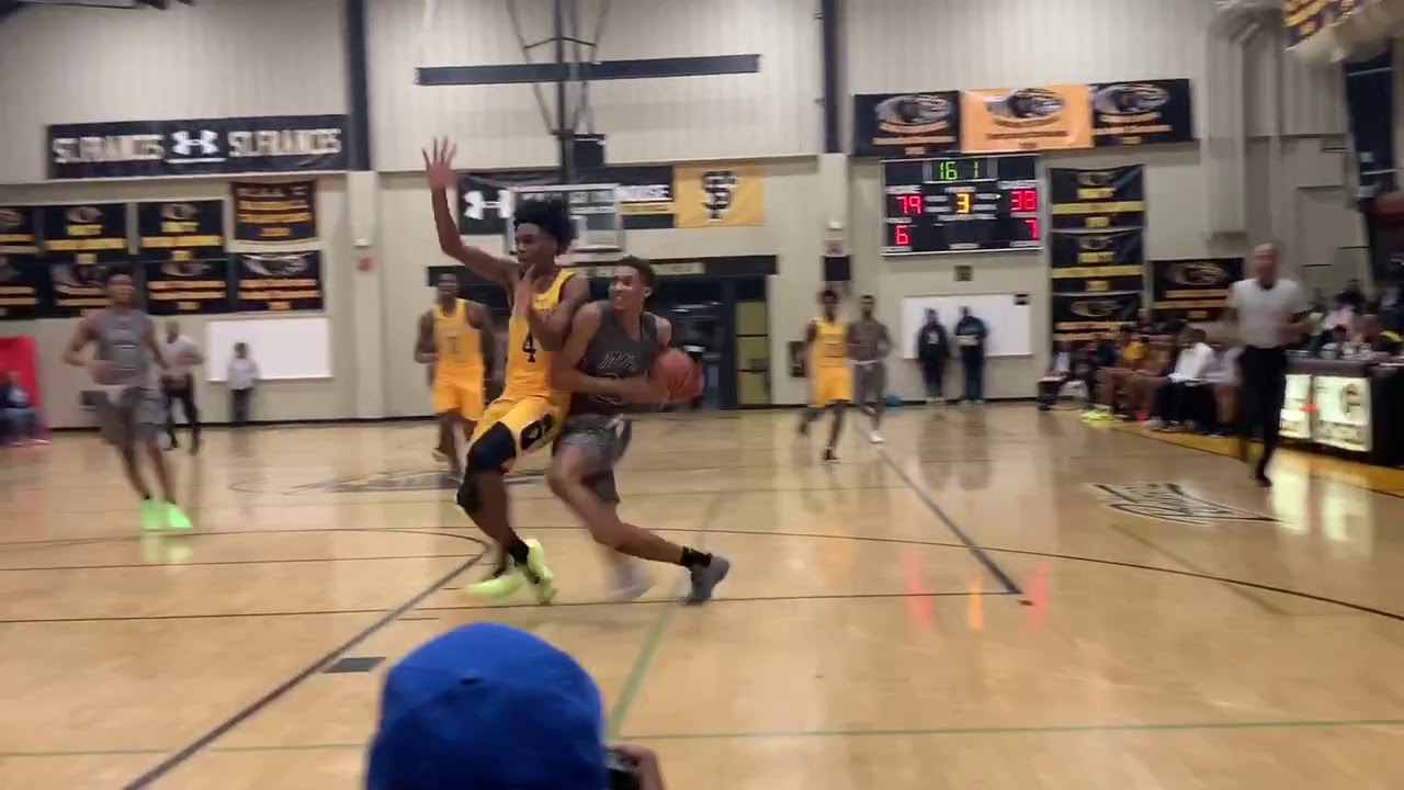 Robinson basket Milford Mill/St. Frances basketball St. Frances Holiday