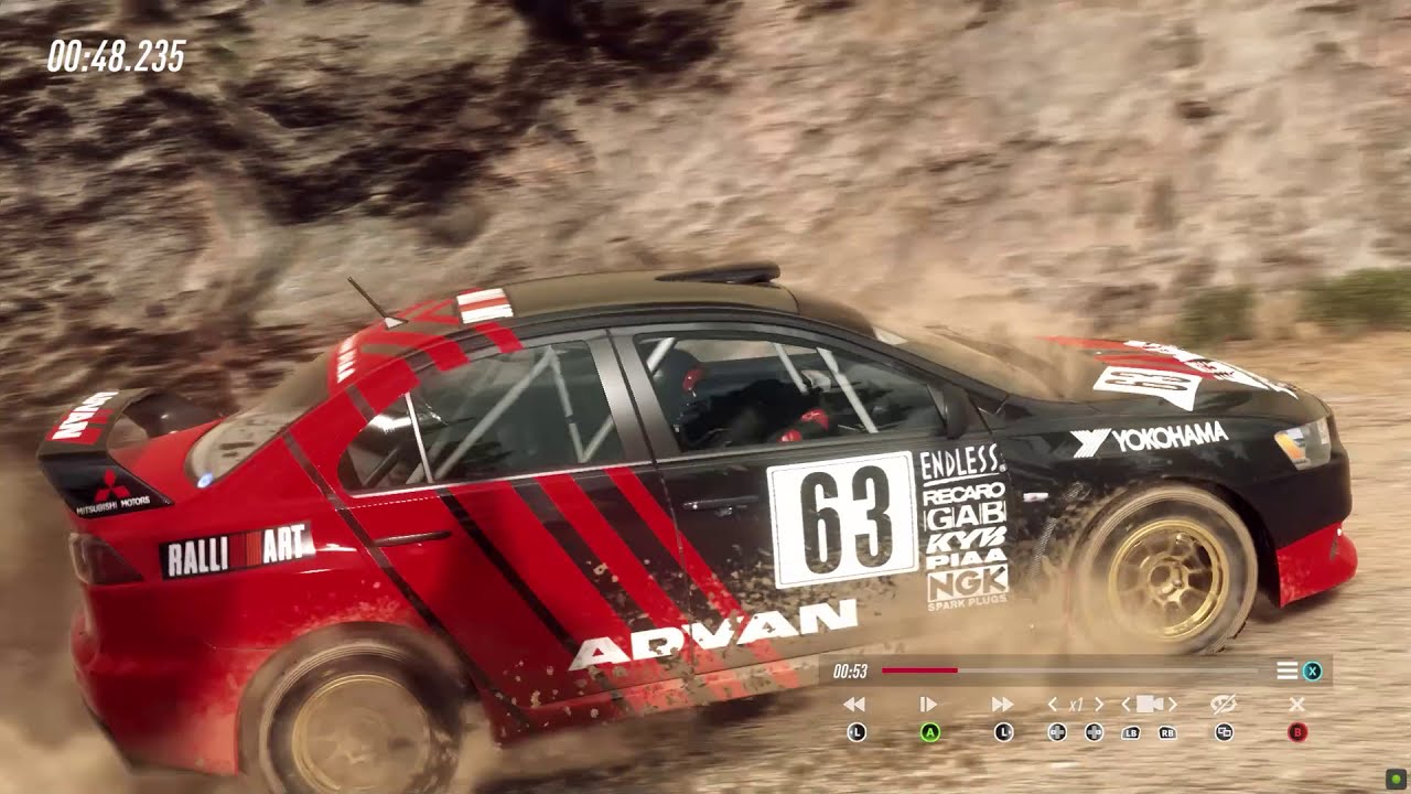 Dirt rally lancer Dirt rally lancer