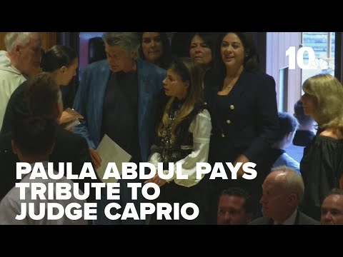 Paula Abdul pays tribute to her 'dear friend' Judge Frank Caprio