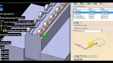 Catia CAM tutorial : Drill 5 axis