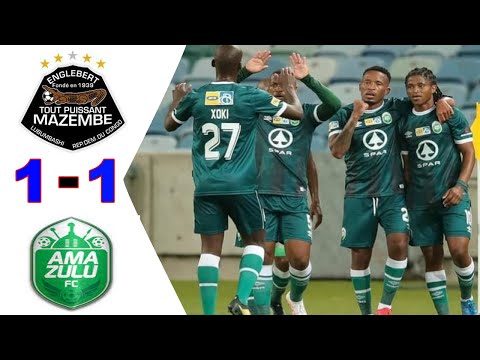 TP Mazembe AmaZulu FC 1 - 1 Full Match Highlights & Goals CAF Champions League 2021 - 2022 TP Mazembe AmaZulu FC 1 - 1 Full Match Highlights & Goals CAF Champions League 2021 - 2022 Thumbnail