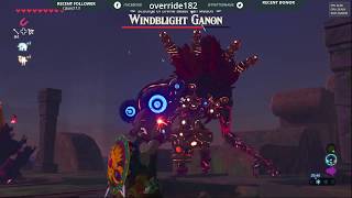 Zelda BOTW : Let's Play (Divine Beast Van Medoh - Windblight Gannon fight)