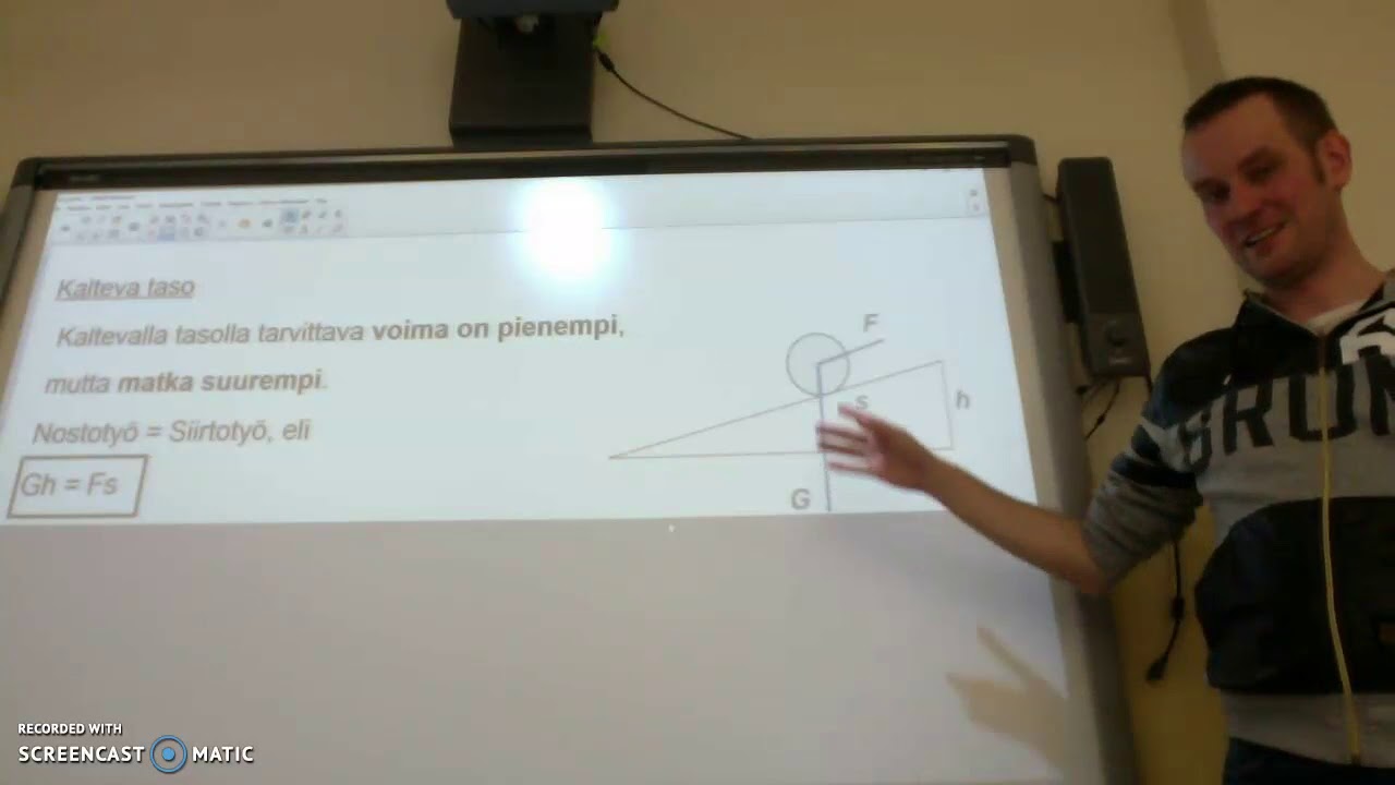 Fy8 kalteva taso ja teho