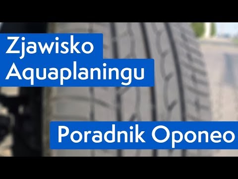 Wideo: Co oznacza aquaplaning w samochodzie?