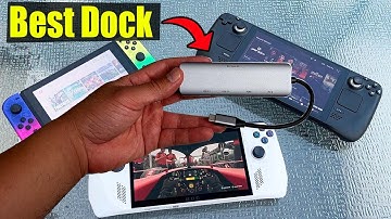 Best Dock for Steam Deck + ROG Ally + Nintendo Switch