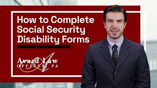 How to Complete Social Security Disability Forms