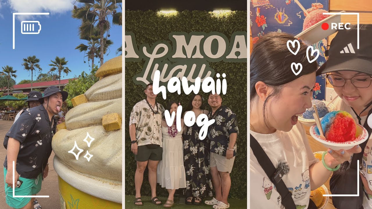 hawaii '25 vlog | north shore, aloha stadium swap meet, waikiki, + lots of eating!!!