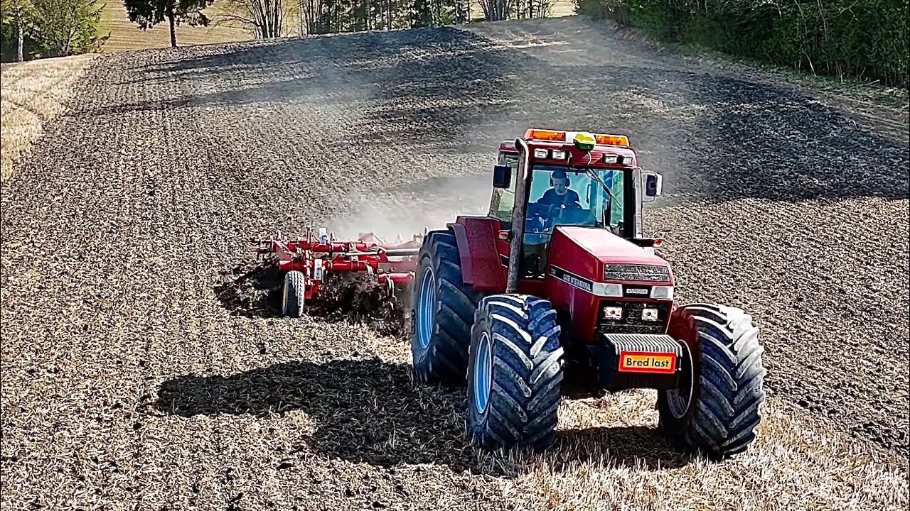 Case IH 7140 with Väderstad swift 560|Stokstad og Mangerud DA