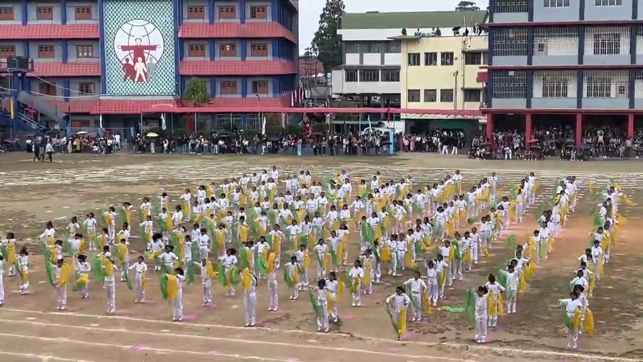 DRILL DISPLAY BY ENGLISH SCHOOL 
