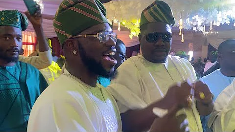 BRODA SHAGGI AND MR MACARONI DANCE BATTLE AT KIEKIE ELDER BROTHER’S WEDDING ANNIVERSARY