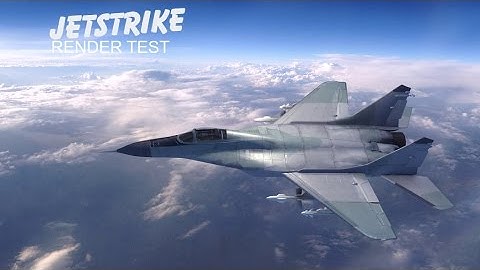Video Copilot Jetstrike Compostition & Render in Element 3D