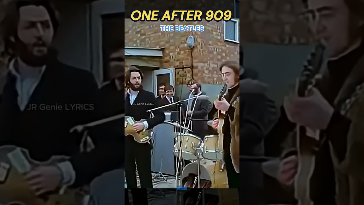 ONE AFTER 909 - The Beatles - Rooftop Concert - January 30, 1969