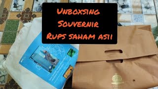 Souvernir rups saham PT. ASTRA INTERNASIONAL (ASII) 2025 #saham #asii
