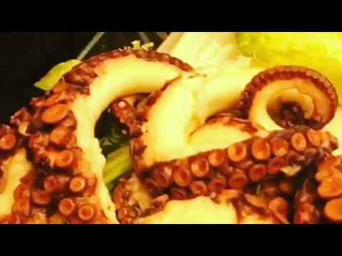 Ahtapot nasıl yenir.😅Tadına