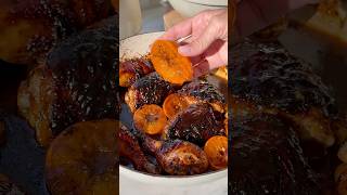 Sticky Orange Chicken Thighs (GF/DF). Full recipe in the description! #dairyfree #glutenfree