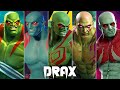 Evolution of drax in games