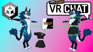 Add Clothing in MINUTES with VRCFury!  VRChat Unity