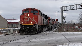 IPO25 Unit! CN and VIA trains on the Kingston and York Subs