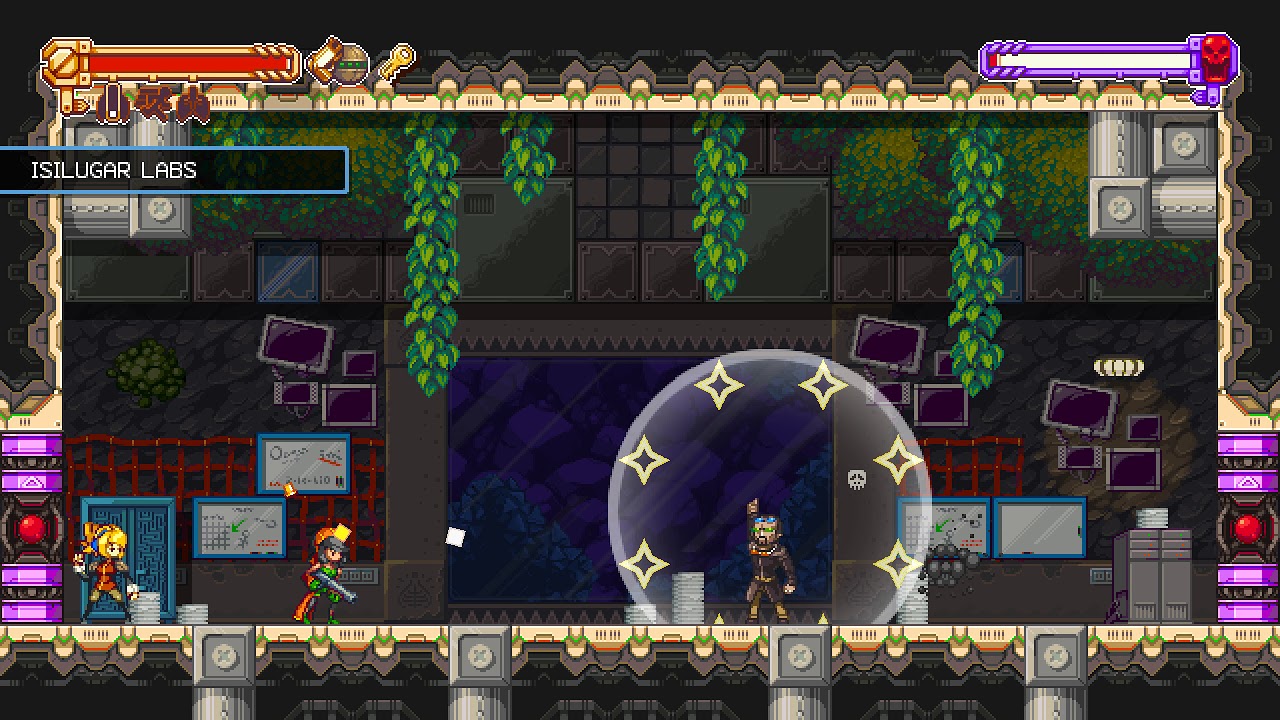 Iconoclasts Agent White Boss Fight Youtube