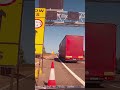 Killer truck driver on M42 M6 route Birmingham forces me into hard shoulder just about survived