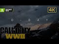 Call Of Duty WWII: D-Day june 6 1944 | GTX 1650 Full 4K Mast Gameplay