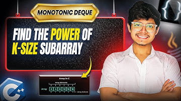 3254. Find the Power of K-Size Subarrays I | Monotonic Deque | Sliding Window | O(1) space