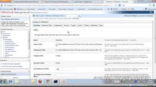 SOA Suite 11g Tutorial1 Part 2 - Create DB Datasource in WebLogic Server