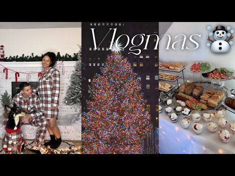 VLOGMAS 1-2 | 8 Days of Christmas | House Painting, Christmas Decor, Hair Care, Holiday Party & more