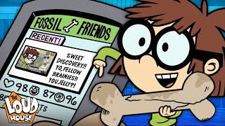 Lisa Finds a DINOSAUR Bone!  | 5 Minute Episode 'The Loudly Bones' | The Loud House