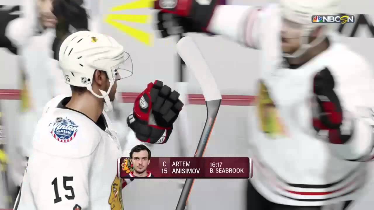 NHL 16 best skill shot and goal feat. L.Théobeast !