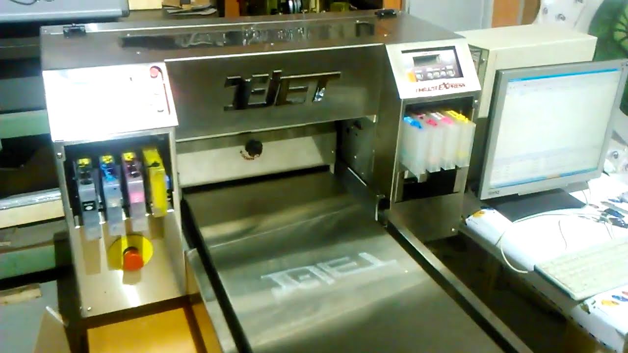 Печать футболки на принтера T-Jet Blazer Express