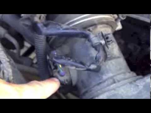 Mass Airflow Sensor Cleaning to clear check engine light 1999 Toyota