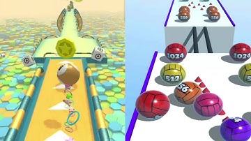 Action Balls | Ball Merge 2048 Gameplay Android, iOS - All Levels #809